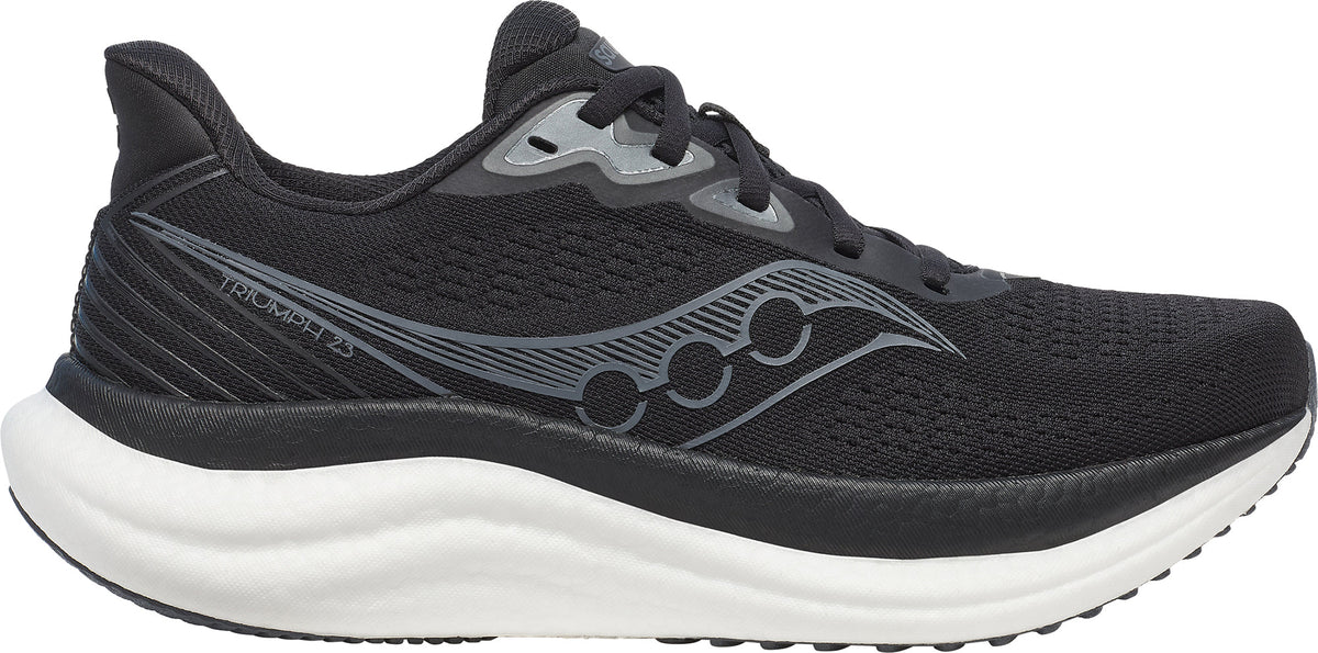 Saucony Triumph 23 Womens Running Shoes - Black