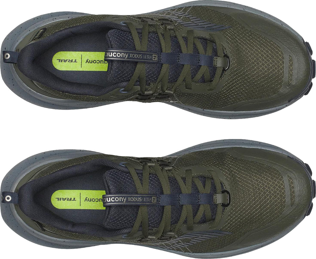 Saucony Xodus Ultra 4 GORE-TEX Mens Trail Running Shoes - Green
