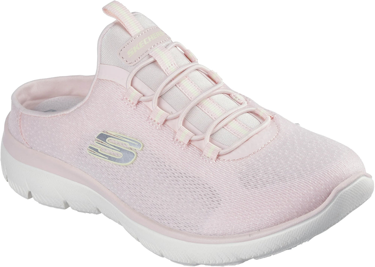 Skechers Summits Simply Sweet Backless Womens Shoes - Pink