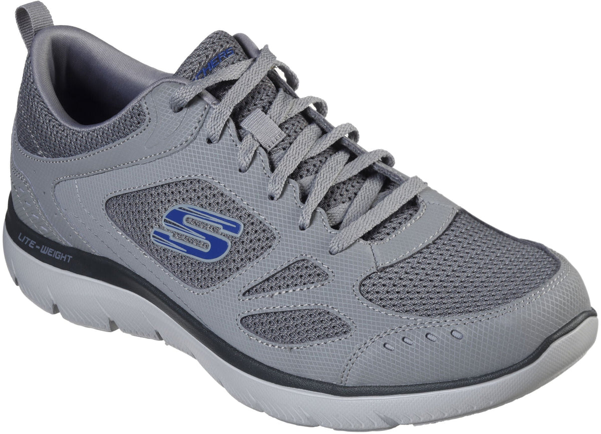 Skechers Summits South Rim Mens Training Shoes - Grey