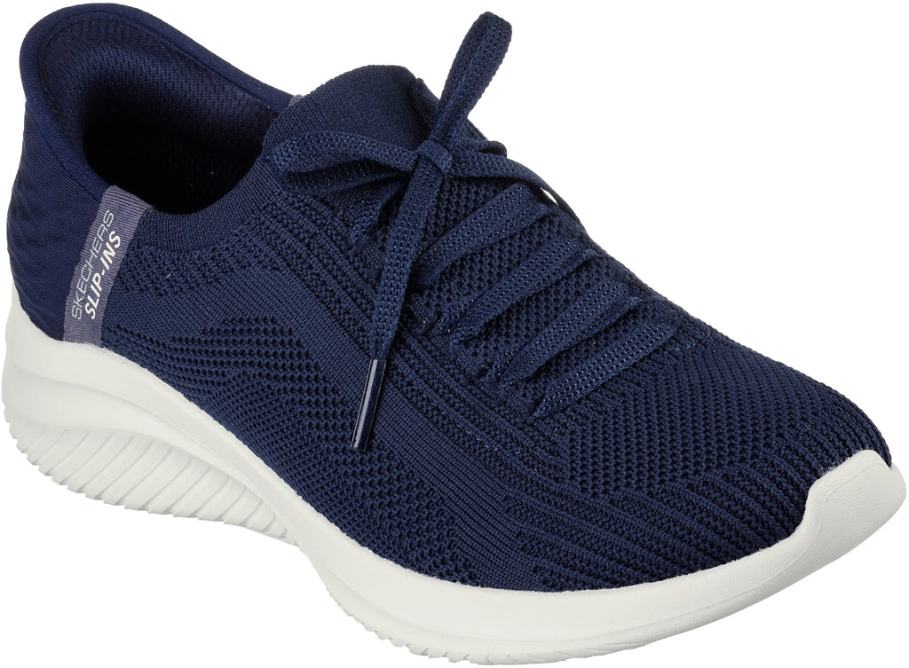 Skechers Ultra Flex 3.0 Brilliant Path WIDE FIT Womens Training Shoes - Blue