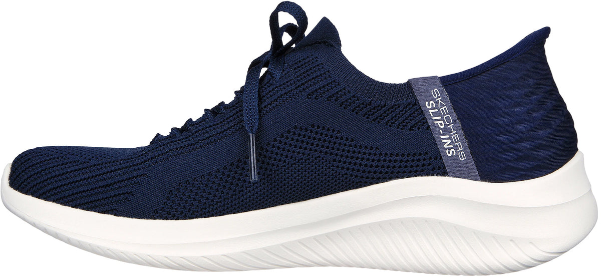 Skechers Ultra Flex 3.0 Brilliant Path WIDE FIT Womens Training Shoes - Blue