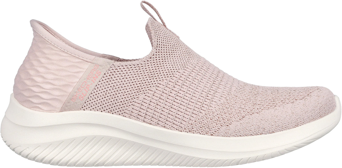Skechers Ultra Flex 3.0 Glitter Me Womens Shoes - Pink