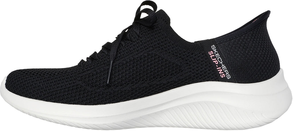 Skechers Ultra Flex 3.0 Morning Blossom Womens Shoes - Black