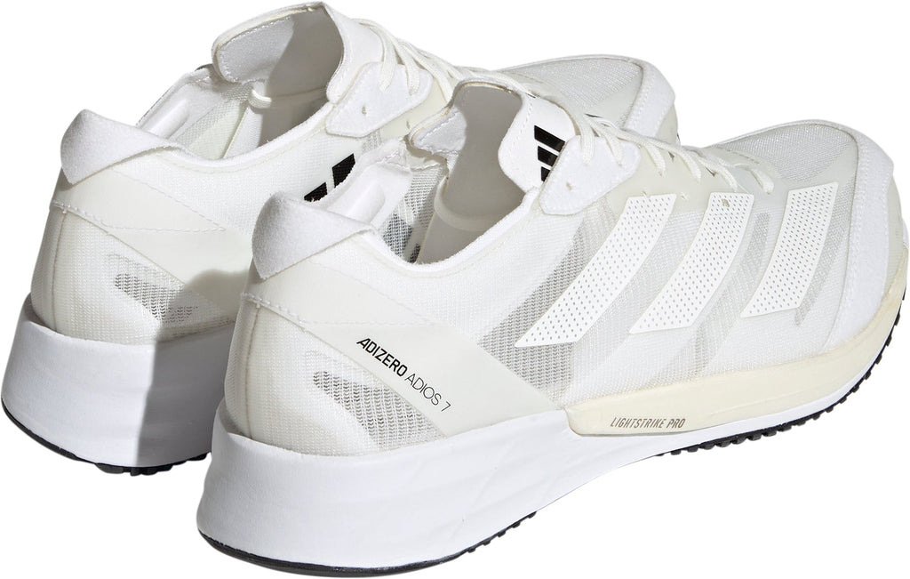 adidas Adizero Adios 7 Mens Running Shoes - White