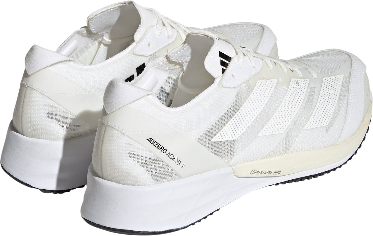 adidas Adizero Adios 7 Mens Running Shoes - White