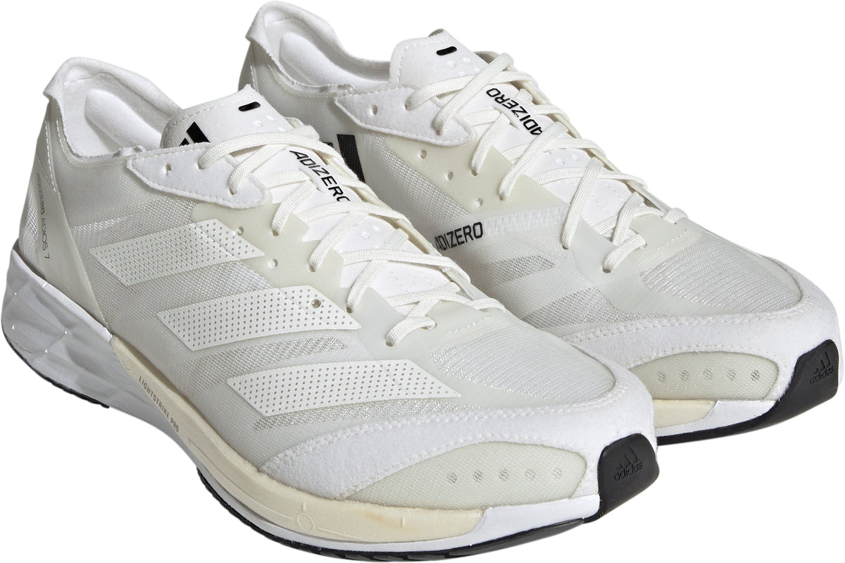 adidas Adizero Adios 7 Mens Running Shoes - White