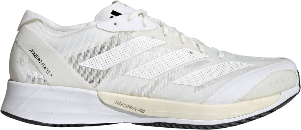 adidas Adizero Adios 7 Mens Running Shoes - White