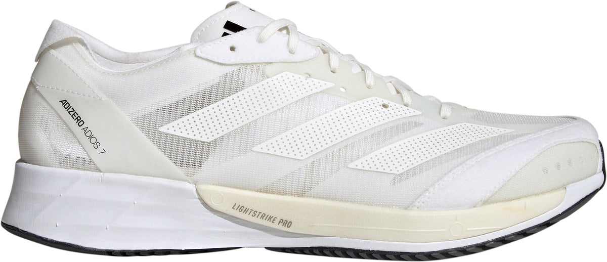 adidas Adizero Adios 7 Mens Running Shoes - White