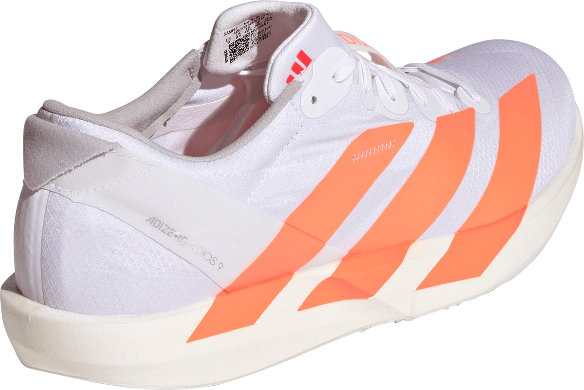 adidas Adizero Adios 9 Mens Running Shoes - White