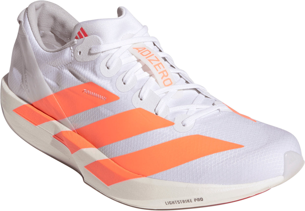 adidas Adizero Adios 9 Mens Running Shoes - White