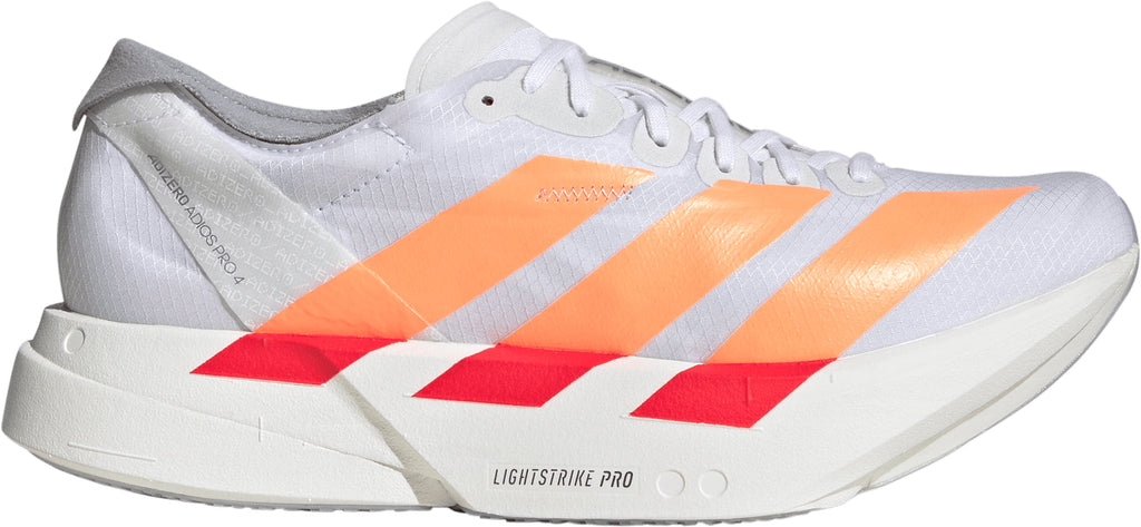 adidas Adizero Adios Pro 4 Womens Running Shoes - White