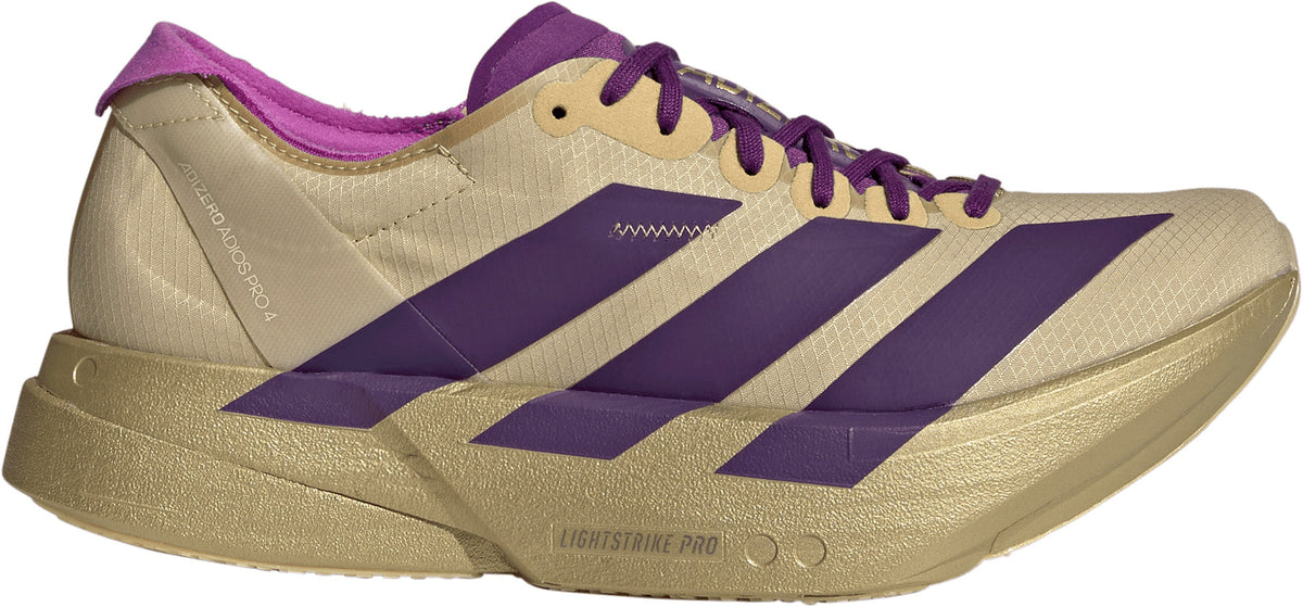 adidas Adizero Adios Pro 4 Womens Running Shoes - Beige