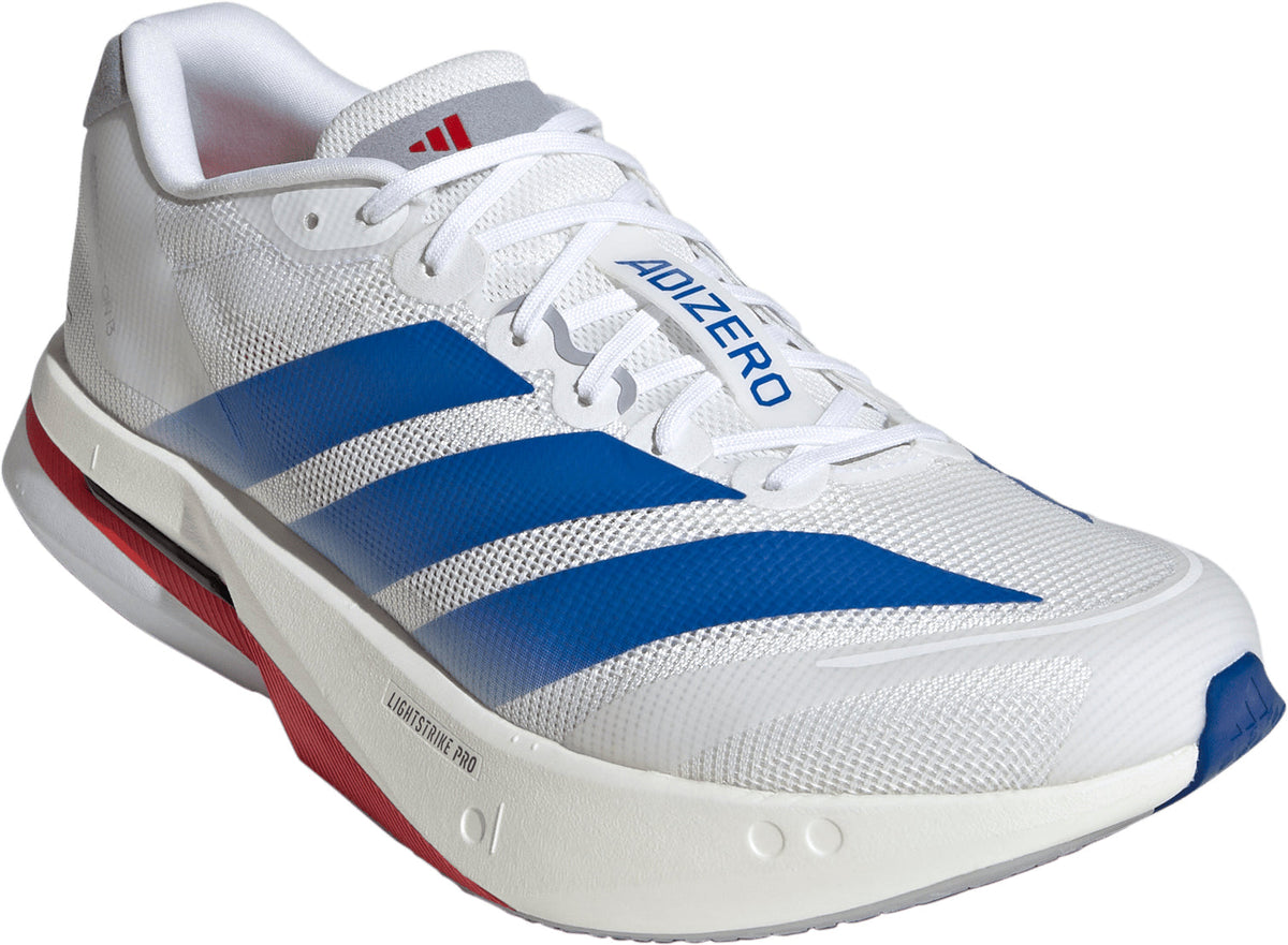 adidas Adizero Boston 13 Mens Running Shoes - White