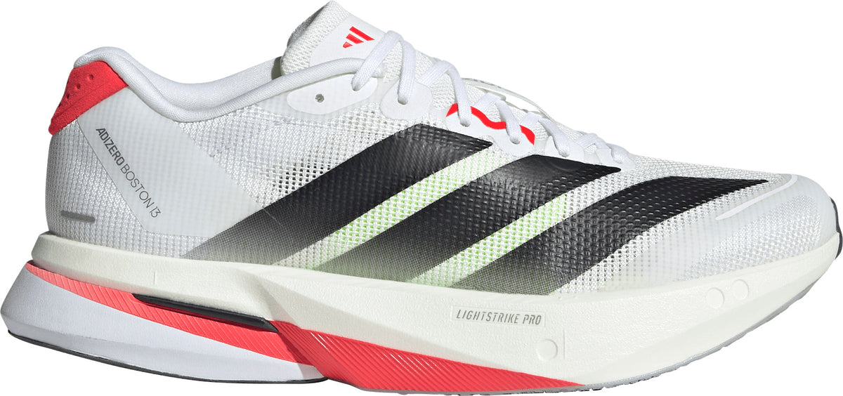 adidas Adizero Boston 13 Womens Running Shoes - White