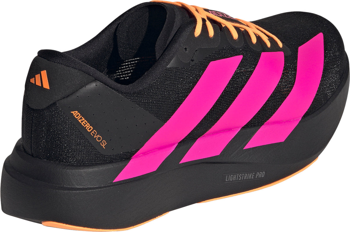 adidas Adizero EVO SL Mens Running Shoes - Black