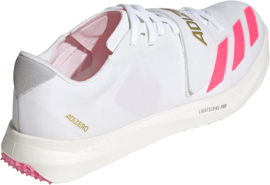 adidas Adizero Triple Jump & Pole Vault Field Event Spikes - White