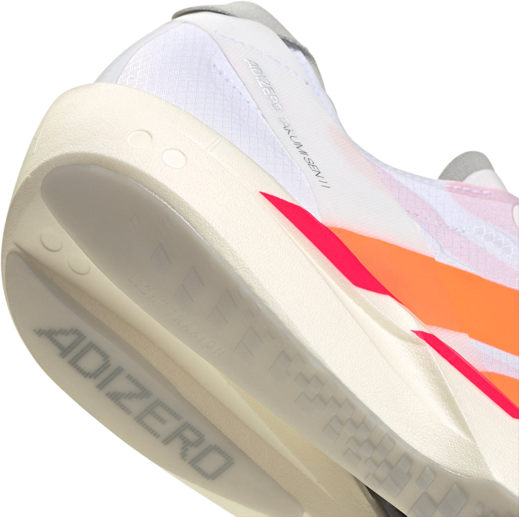 adidas Adizero Takumi Sen 11 Mens Running Shoes - White