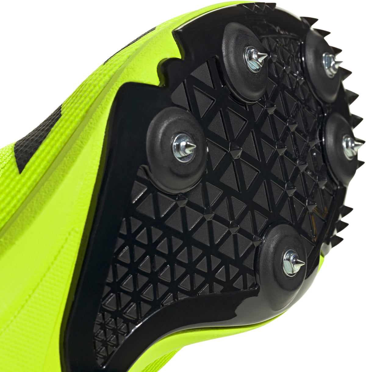 adidas Allroundstar Junior Running Spikes - Yellow