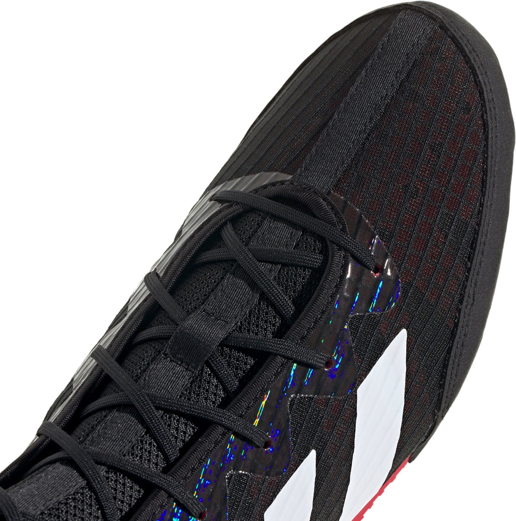 adidas Box Hog 4 Mens Boxing Shoes - Black
