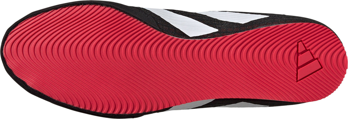 adidas Box Hog 4 Mens Boxing Shoes - Black