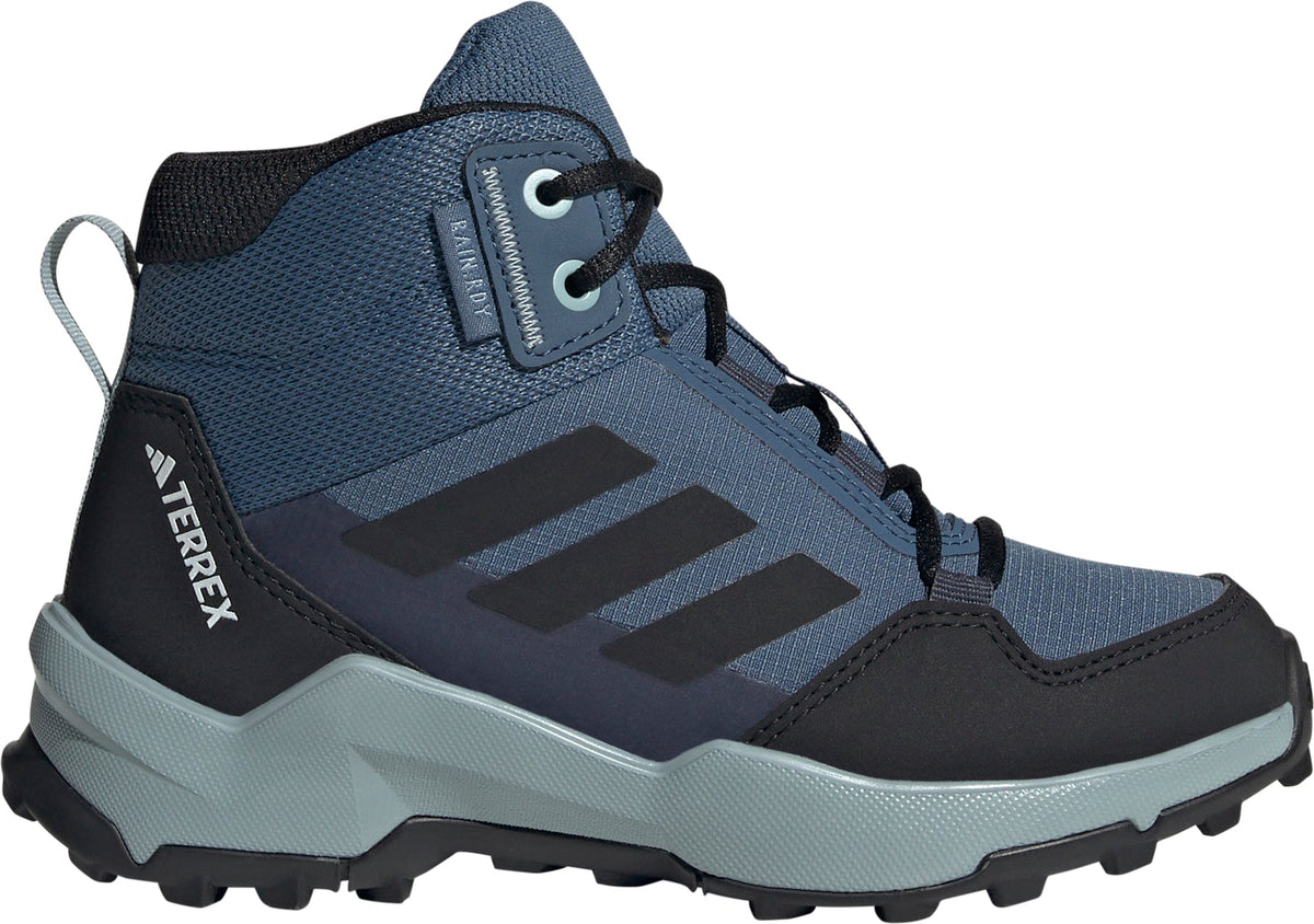adidas Terrex AX4R Mid RAIN.RDY Junior Walking Boots - Blue