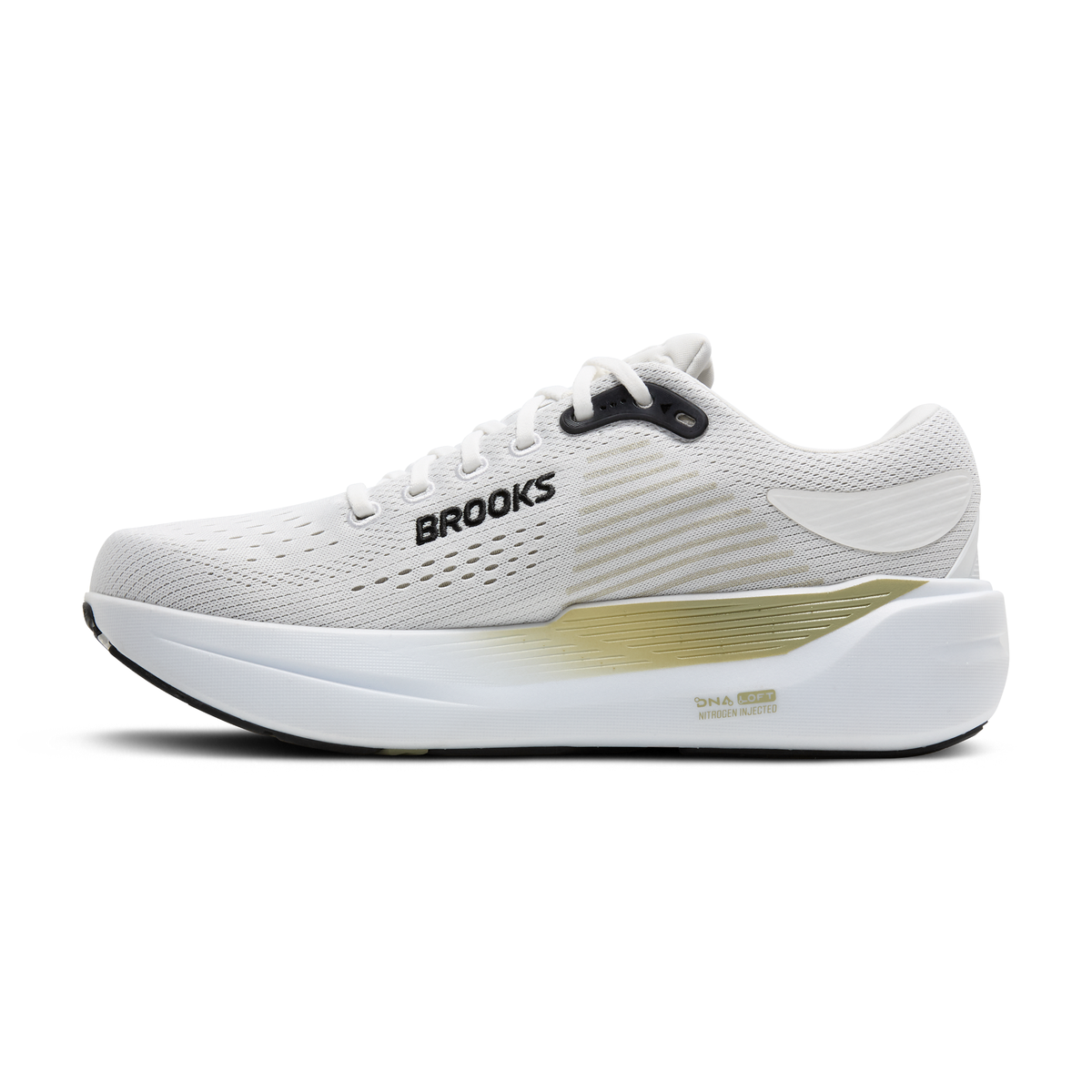 Brooks Ghost Max 3 Men's Road Running Shoes - Bright White/Tea/Black