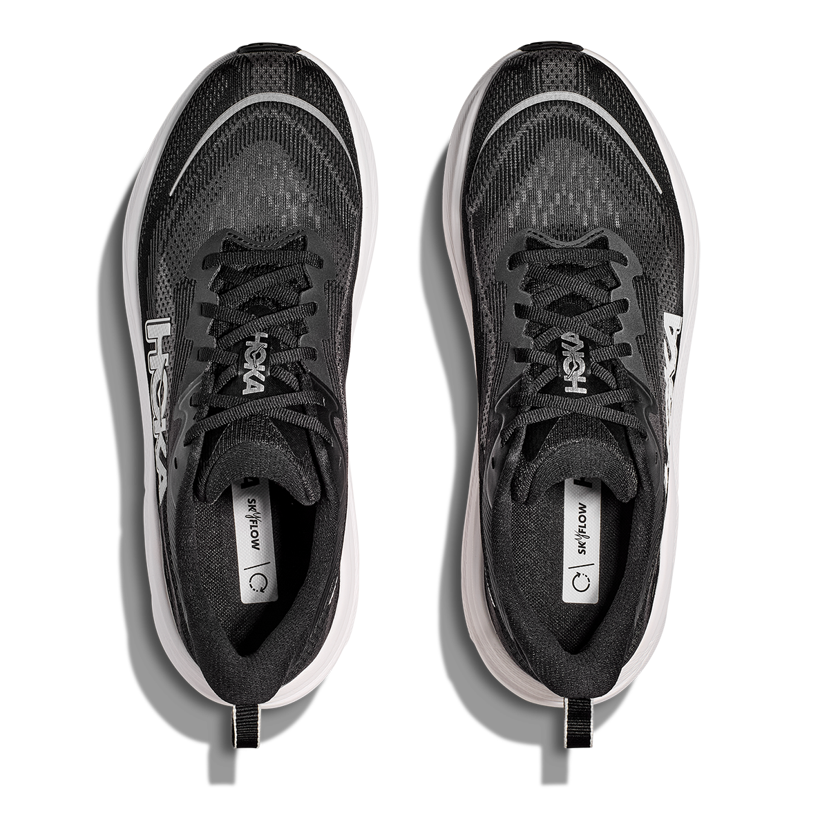 HOKA Skyflow - Black - White Men's Shoes