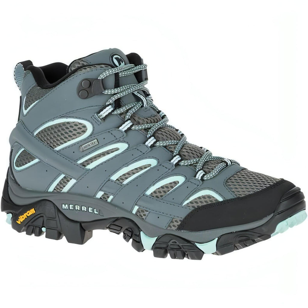 Merrell Moab 2 Mid GORE-TEX Womens Walking Boots - Blue