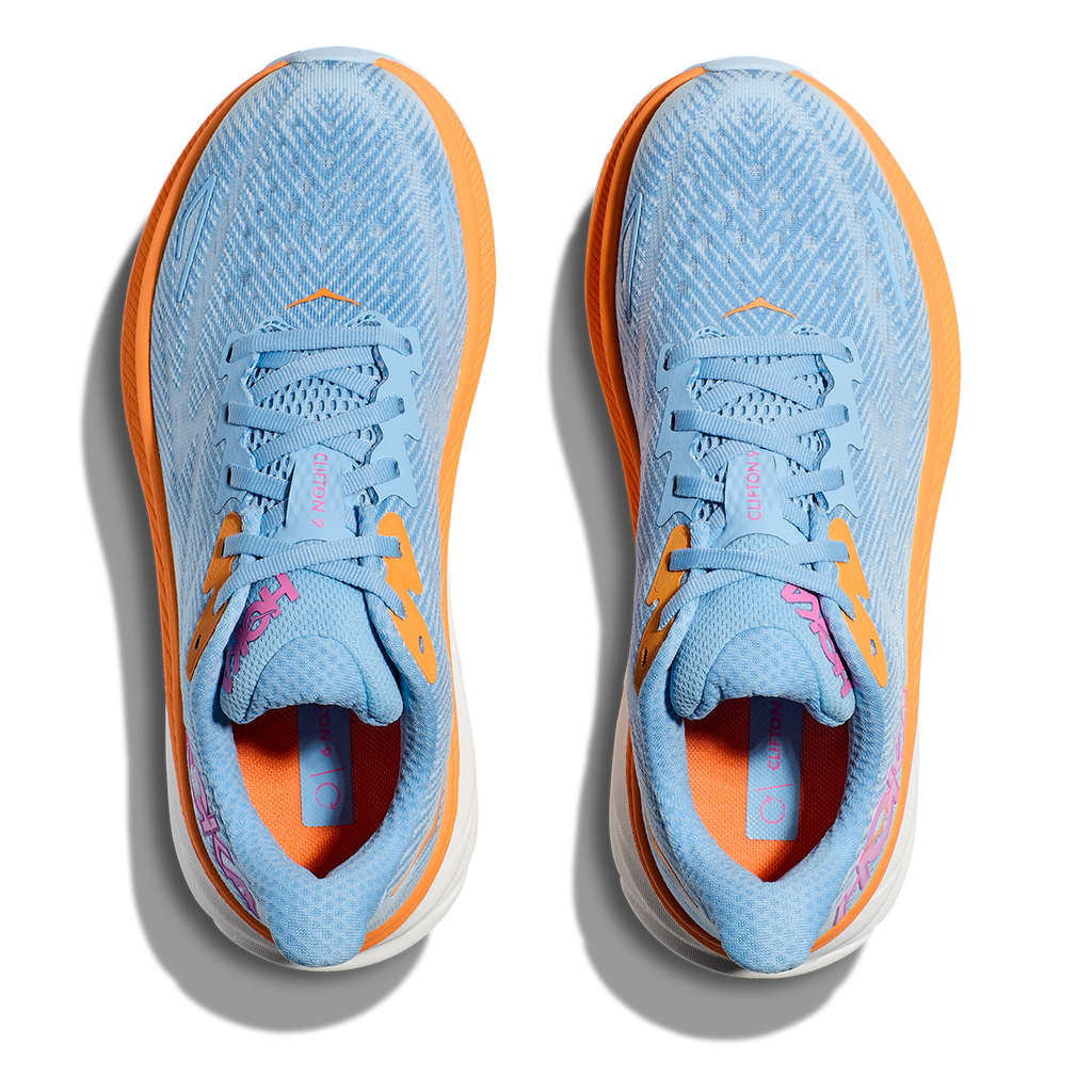 HOKA Clifton 9 - Airy Blue - Ice Water Women's Running Shoes