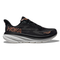 HOKA Clifton 9 - Black - Rose Gold Women's Running Shoes