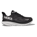 HOKA Clifton 9 - Black - White Women's Running Shoes