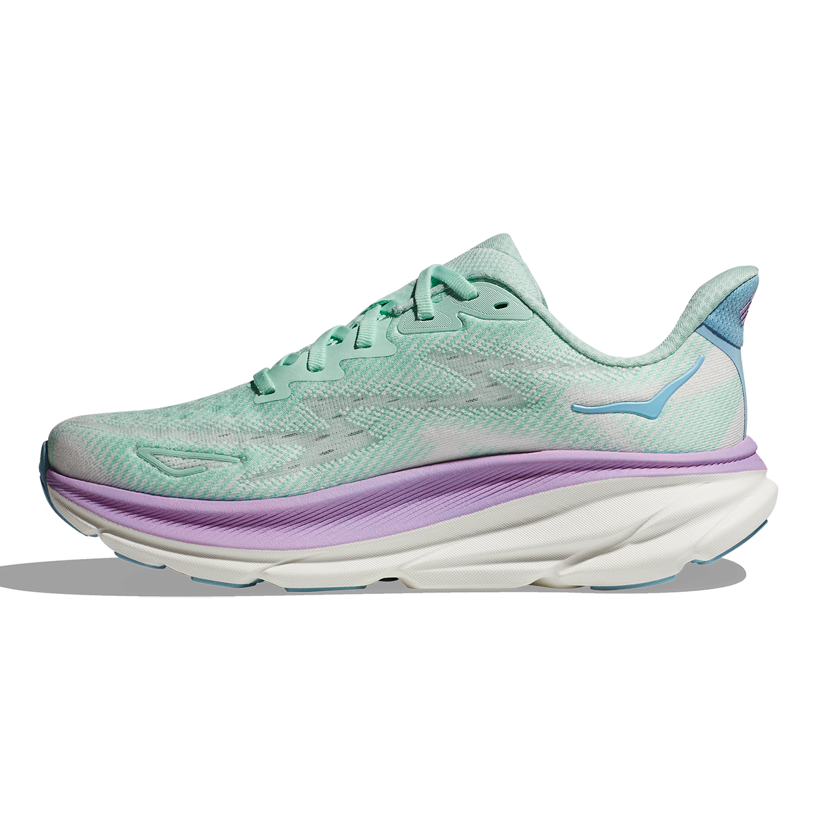 HOKA Clifton 9 - Sunlit Ocean - Lilac Mist Women's Running Shoes