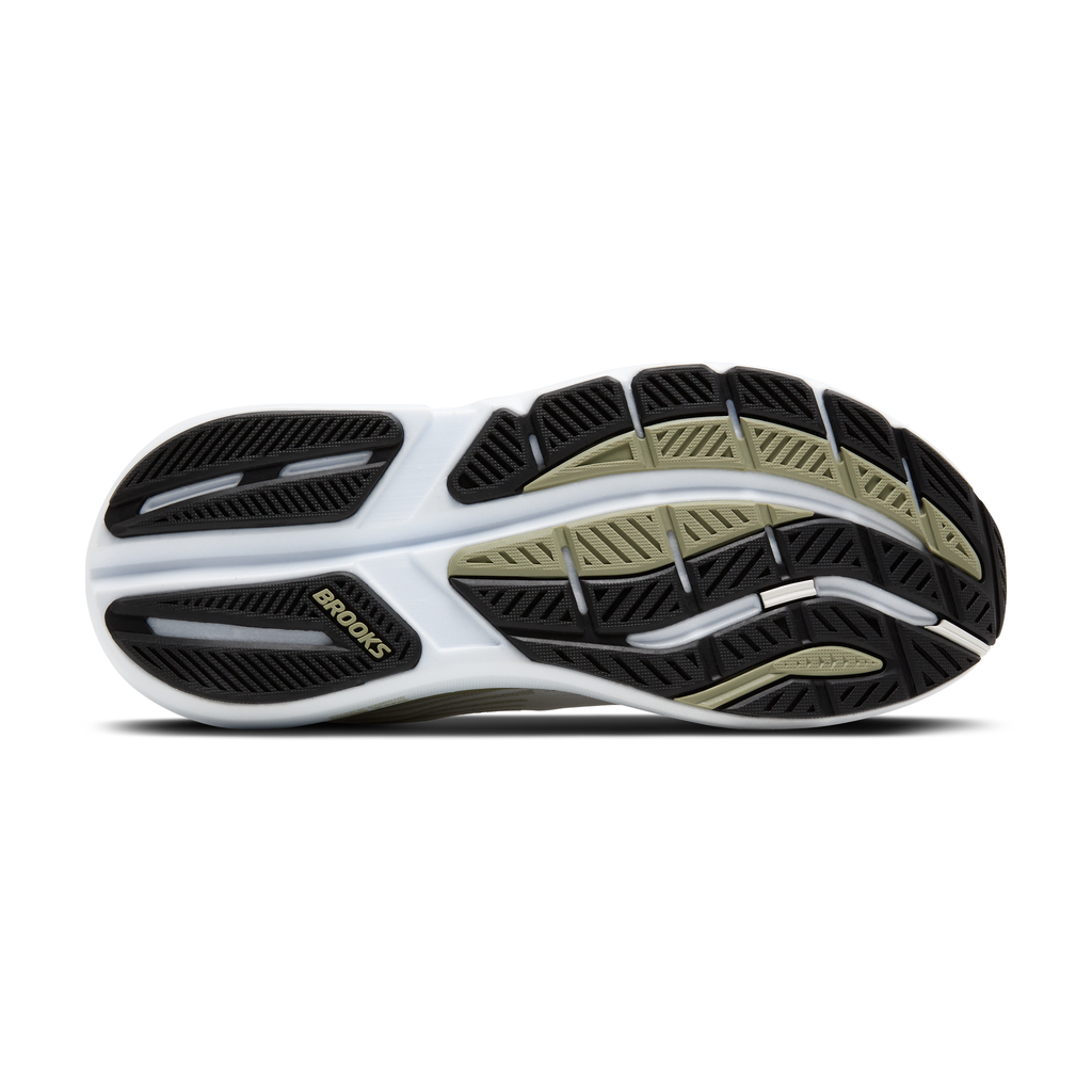 Brooks Ghost Max 3 Men's Road Running Shoes - Bright White/Tea/Black