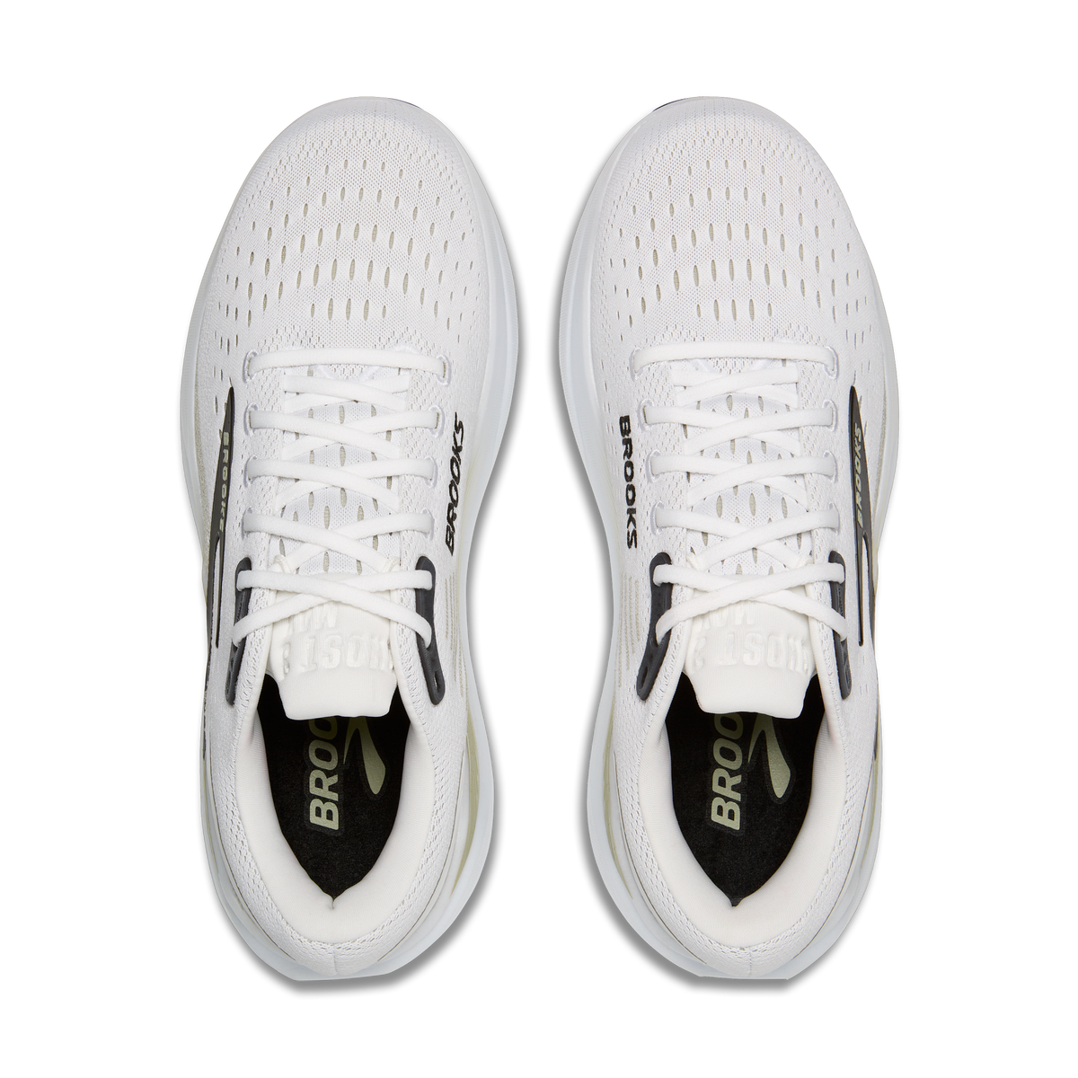 Brooks Ghost Max 3 Men's Road Running Shoes - Bright White/Tea/Black